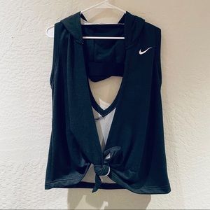 Nike Tie Hooded Vest